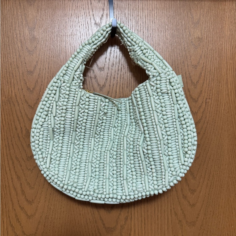 Marshall’s Mint Beaded Purse